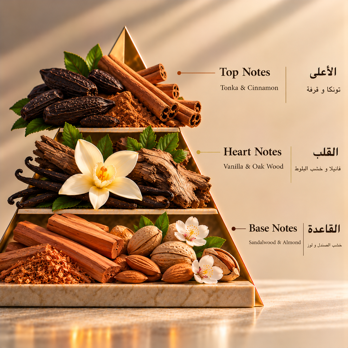 Fragrance pyramid / الهرم العطري — Araik