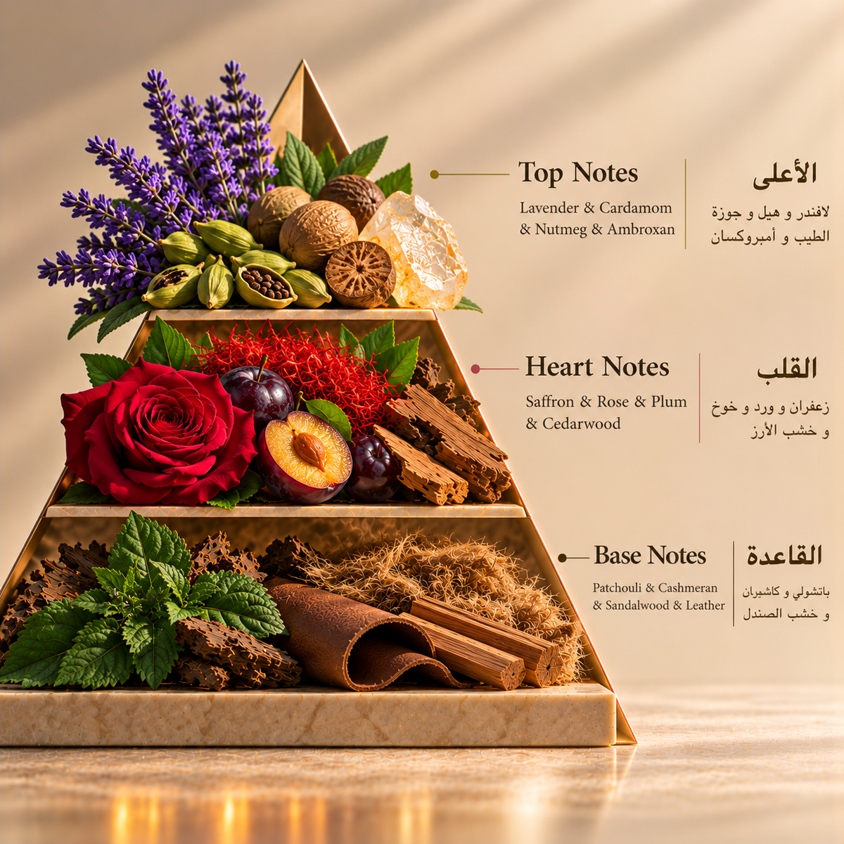 Fragrance pyramid / الهرم العطري — Carbon 200 ML